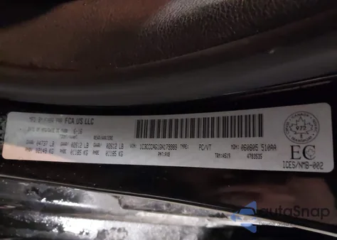 2016 Chrysler 200 Limited from USA, damaged, VIN 1C3CCCAG1GN179989